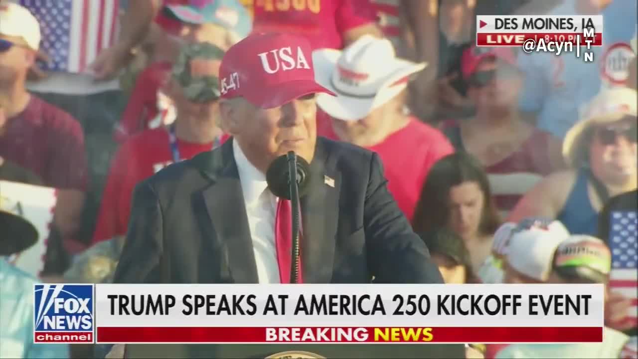 TRUMP: I just signed an executive or order, to raise entrance fees for foreign tourists while keeping prices low for Americans, we will do that